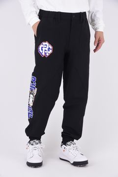 MALTI LOGO P.O LONG PANTS / マルチロゴポケット ロングパンツ (ブラック)