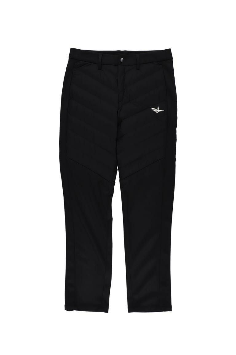 【2025AW】 113 GOLF DOWN PANTS / ブランドロゴ ダウンパンツ (ブラック) (11月入荷予定)