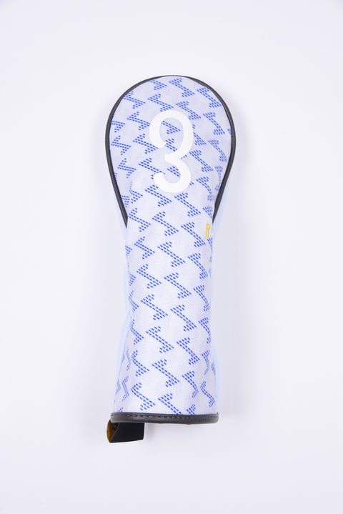 【26SS】 PASSER (パッセルFw) / ブランドオリジナル テキスタイル フェアウェイウッドカバー (アクア)*