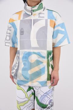 【2026SS 木村拓哉さん着用】 QUADRA AIR MESH 2-WAY PULLOVER / リバーシブル ショートスリーブプルオーバー (ホワイト)