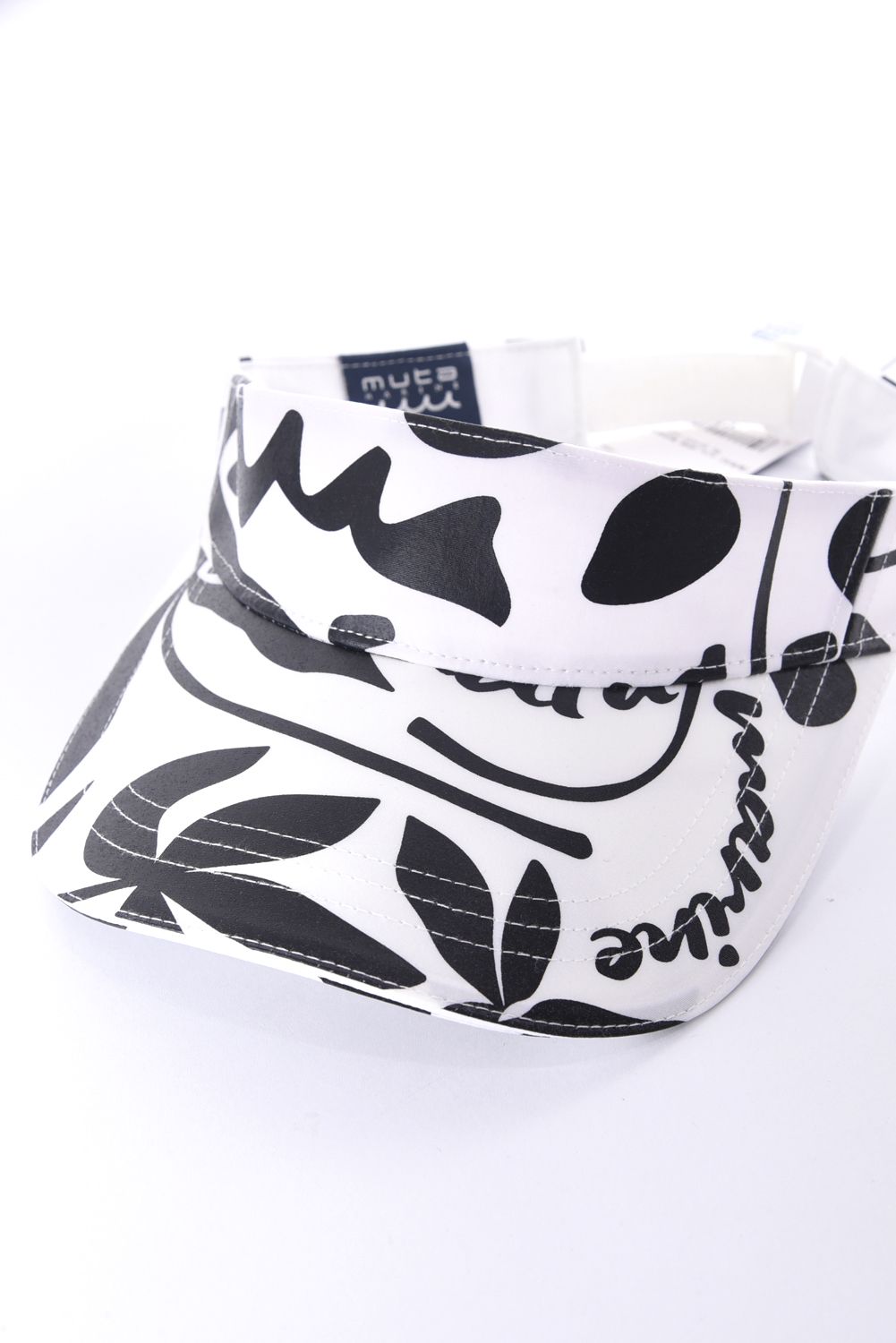 FLORAL VISOR / フローラル バイザー (ホワイト)