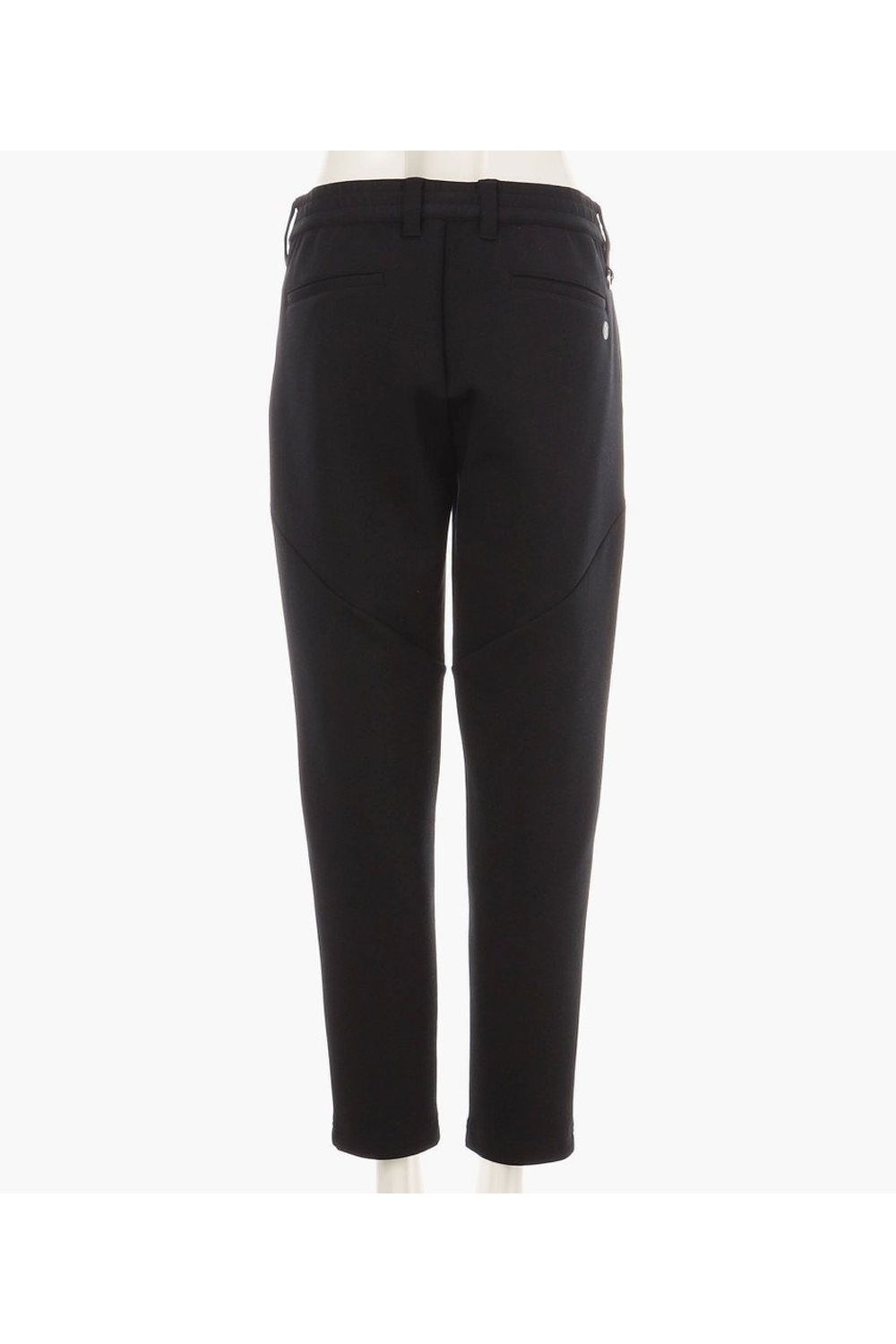 【25AW】【レディース】 WOMEN’S WARM LOGO LINE PANTS / ダンボールニット サイドロゴテープ ロングパンツ (ブラック)