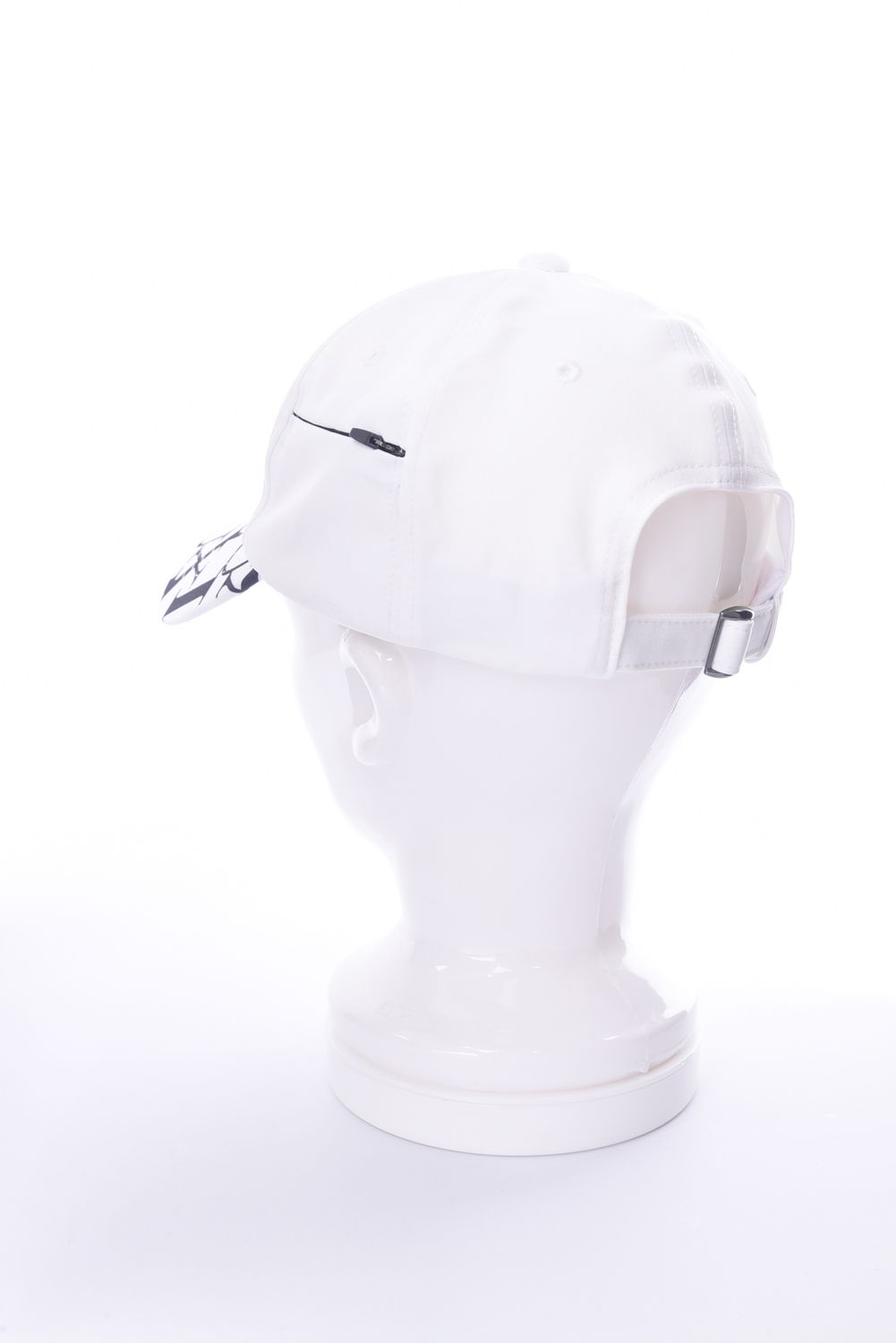 LOGO PATTERN CAP / オリジナル 総柄ロゴ ベースボールキャップ (ホワイト)