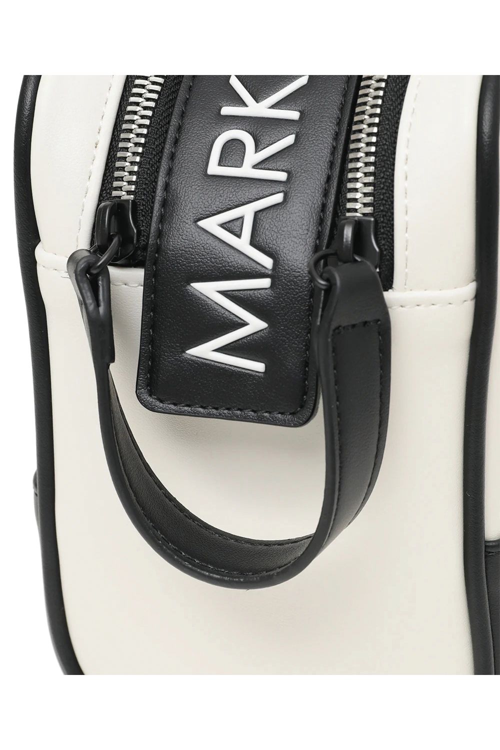 【26SS】【T-LINE】 VELOCITY UTILITY POUCH / モノトーン シンセティックレザー 2WAYポーチ (ホワイト)