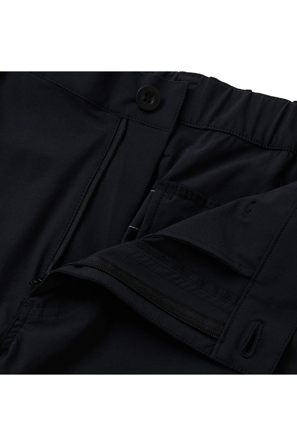 【26SS】 OZ SHORTS / ストレッチナイロン バックロゴライン ショートパンツ (ブラック)