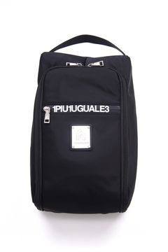 SHOES BAG / 113プレートロゴ シューズバッグ ブラック