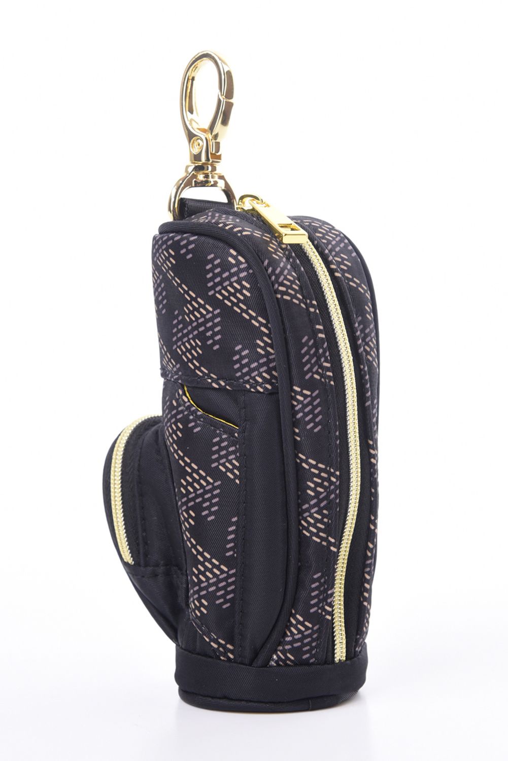 【26SS】【プレゼント好適品】 CB BALL POUCH / "ラリーナ"モチーフ ボールポーチ (ダークブラック)