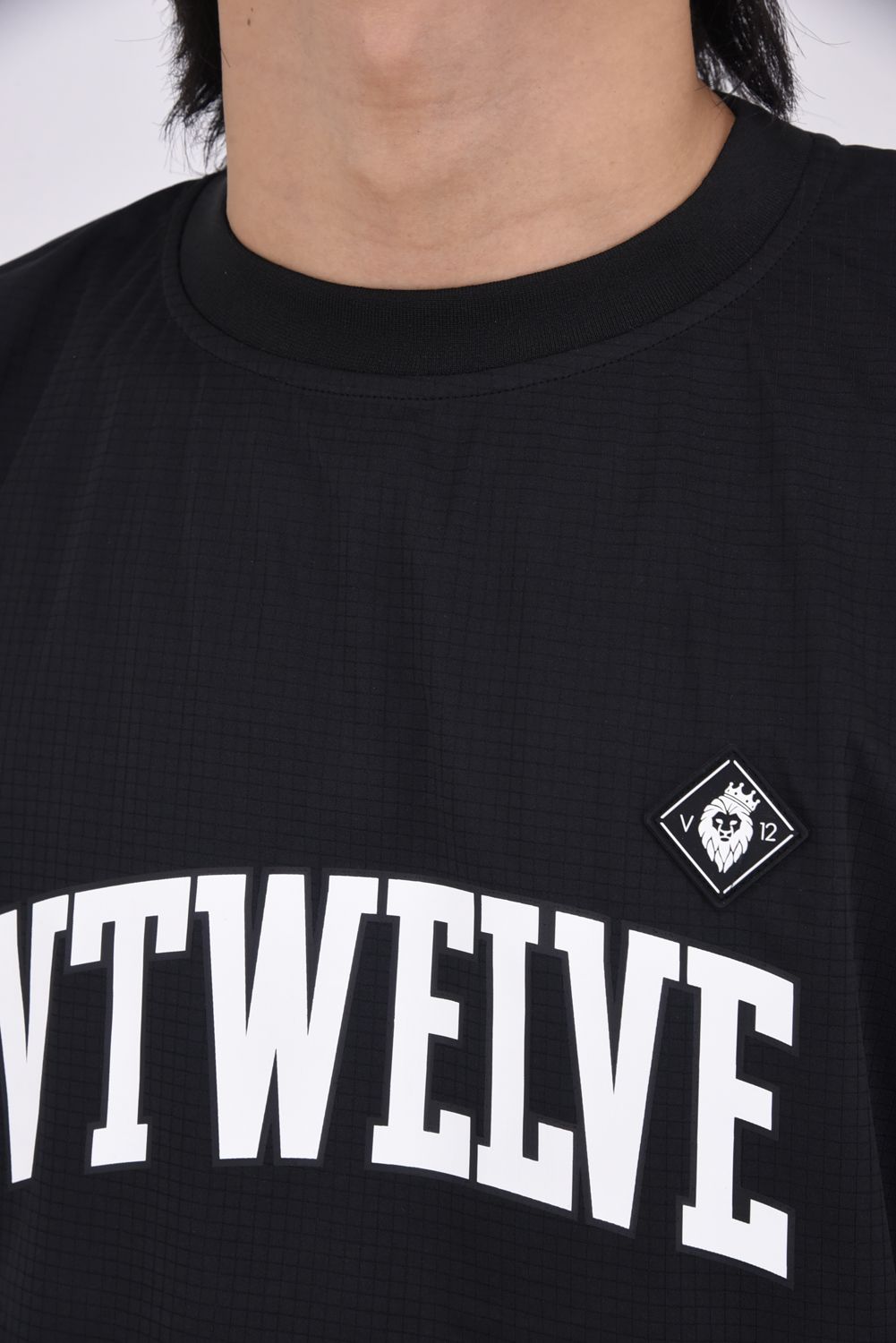 【26SS】 RIP EXP JKT / リップストップ生地 ブランドロゴ プルオーバージャケット (ブラック)