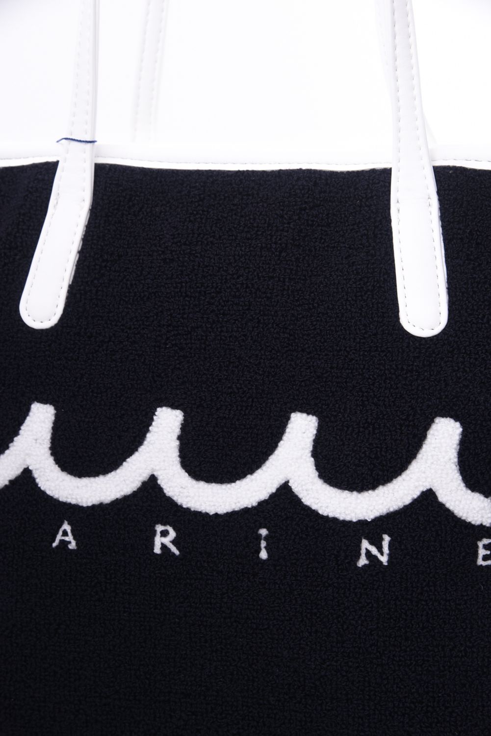 PILE TOTE BAG / パイル生地 トートバッグ (ネイビー)
