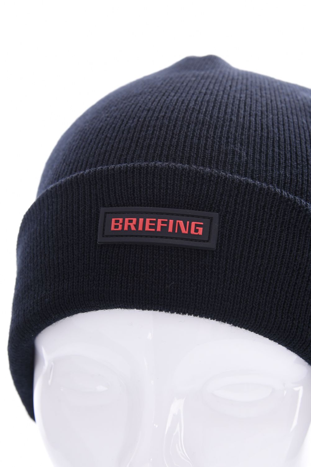 BRIEFING - MENS WR WOOL BEANIE / ロゴ ニット キャップ (ホワイト) | GOSSIP GOLF