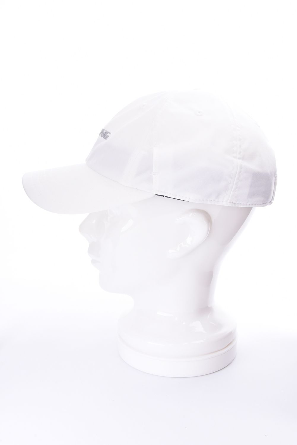 WR STRETCH GLASSHOLD CAP / ブランドロゴ サングラススリット入りキャップ (ホワイト)