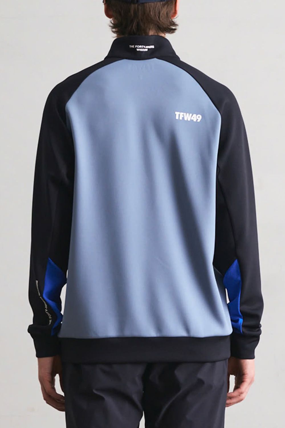 MOCK NECK HALF ZIP / ハーフジップ モックネック (ブラック)