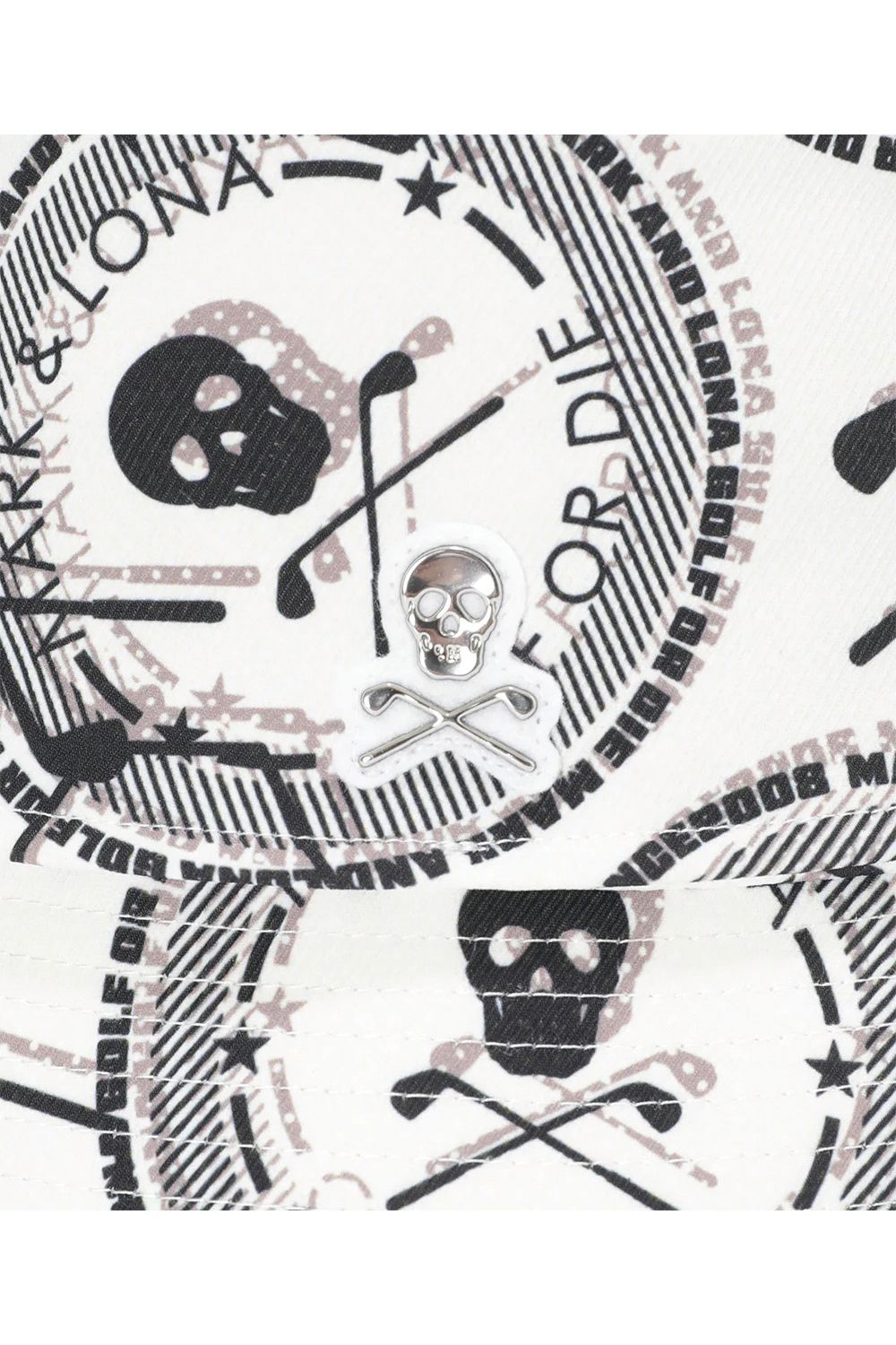 【26SS】 ATLAS VENT BUCKET HAT / アイアンスカルプリント バケットハット (ホワイト)