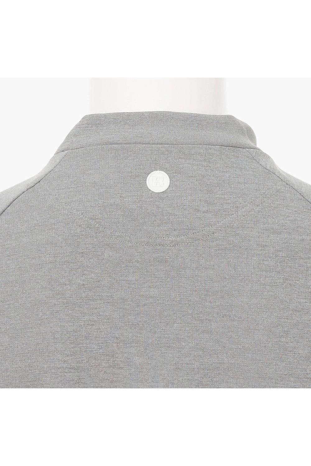 【26SS】 MEN’S COLLEGE LOGO HIGHNECK / カレッジロゴ リラックスフィット モックネックTシャツ (グレー)