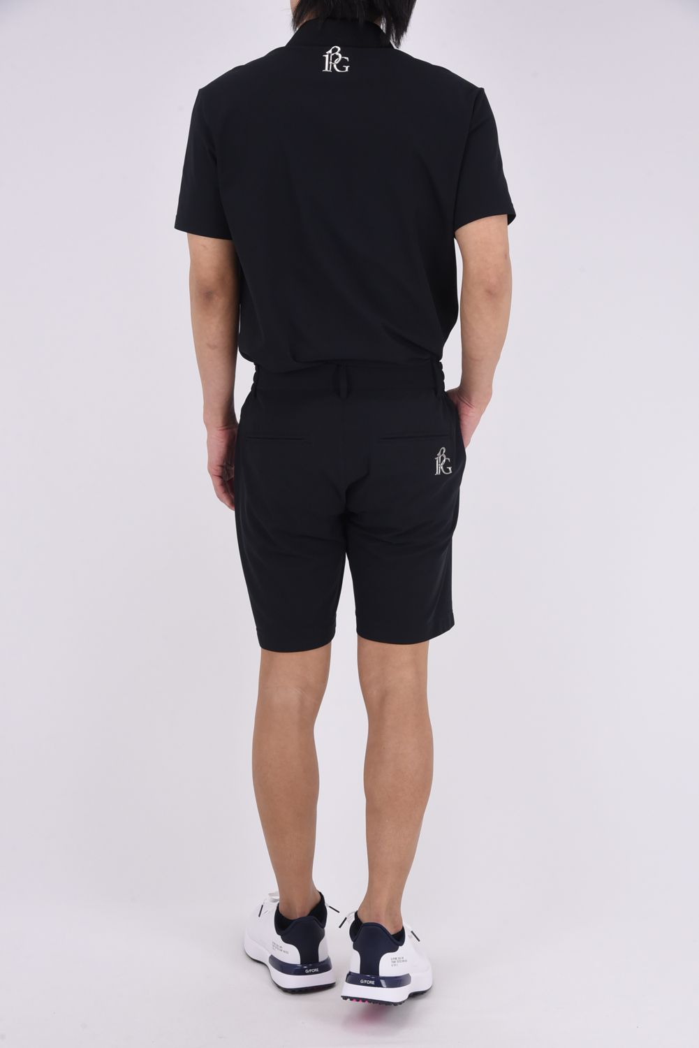 【26SS】 LUXE MESH SHORTS / 接触冷感 微細メッシュ生地 ショートパンツ (ブラック)