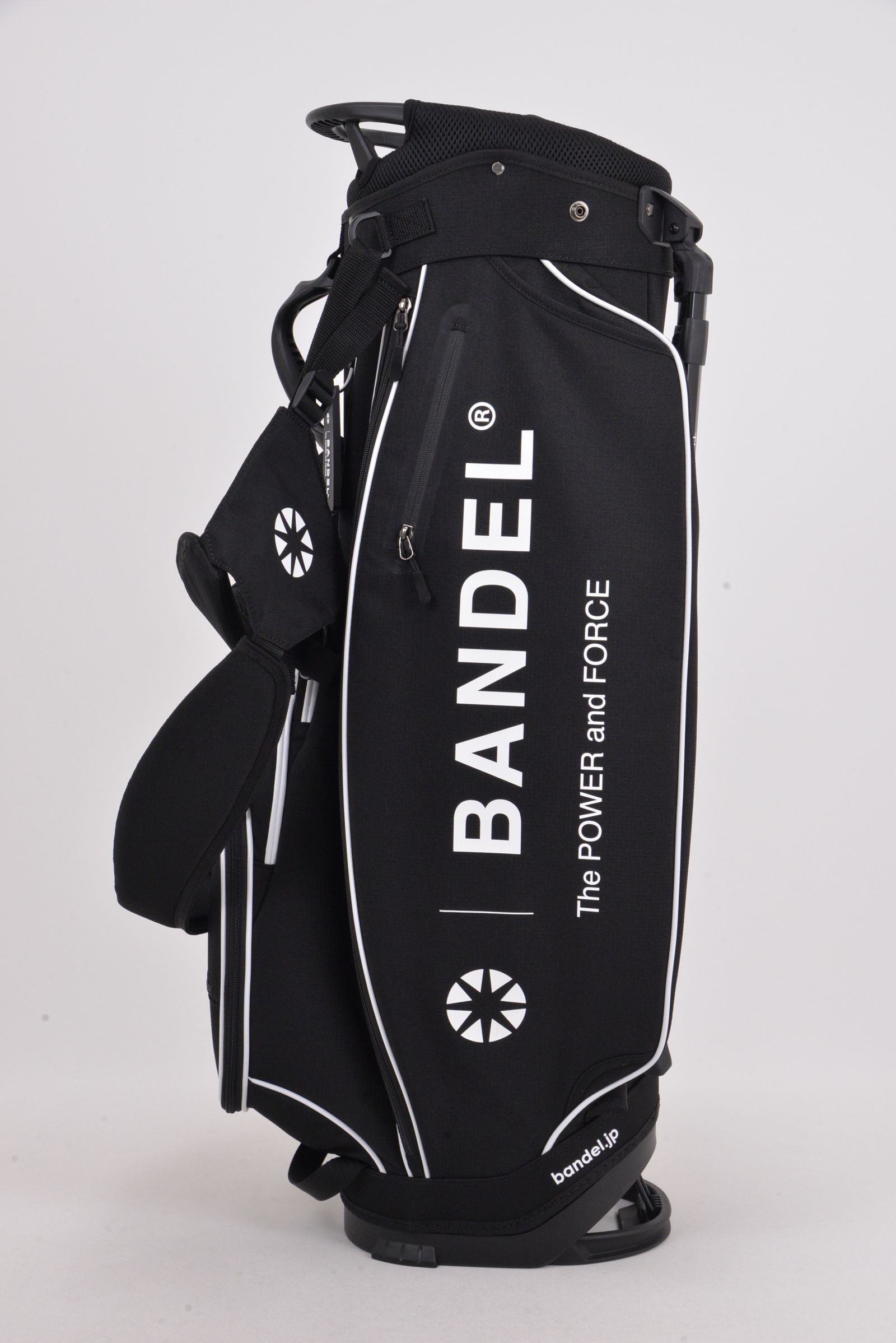 BANDEL × elitegrips D-Type 9.5inch CADDY BAG / エリートグリップ コラボレーション キャディバッグ (ブラック)