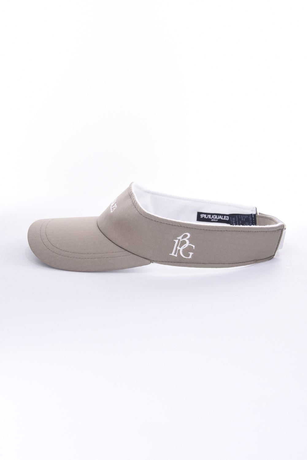 VISOR / ツバ裏ロゴ サンバイザー ベージュ