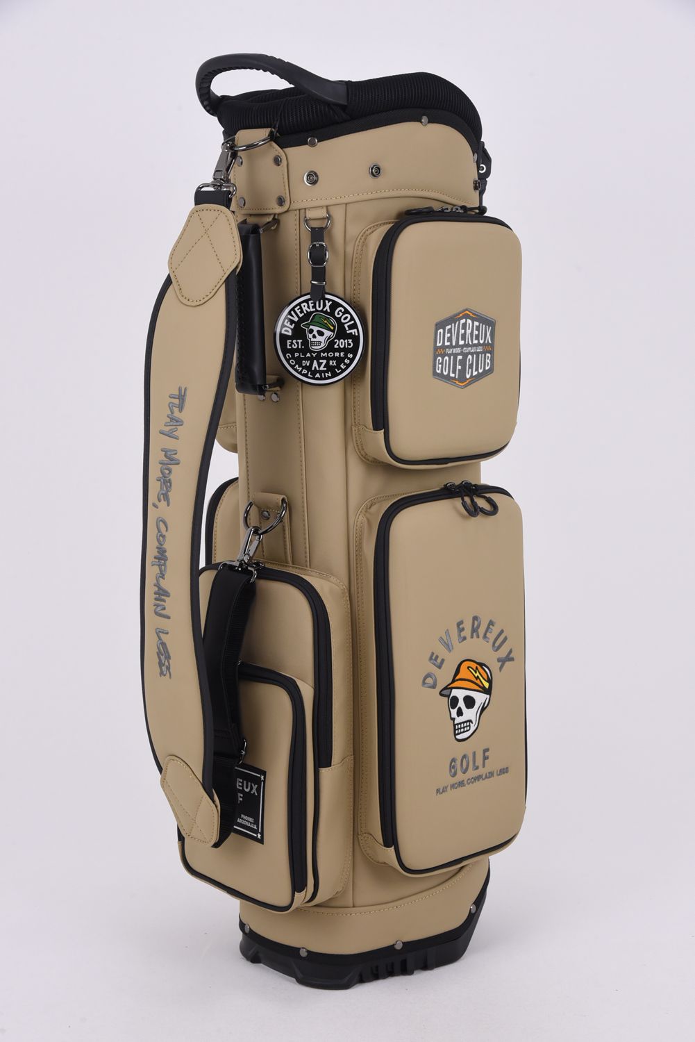 【26SS】【銀行振込・代金引換不可】【返品・交換不可】 DVG DEEP SIDE POCKET CADDIE BAG / ディープサイドポケット スタンドタイプ キャディバッグ (マッシュルーム)