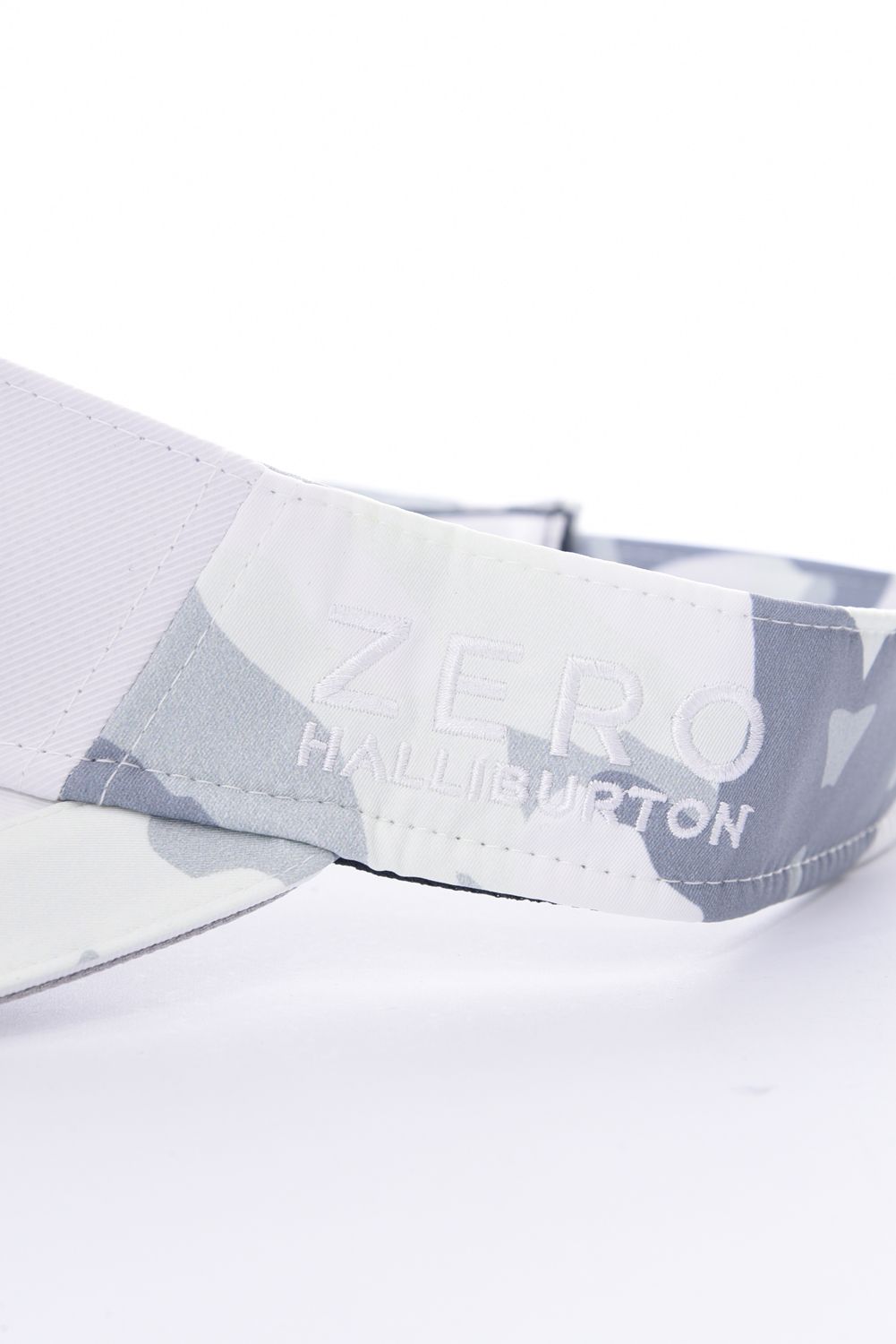 ZERO HALLIBURTON - CAMO SUN VISOR / ブランドロゴ 刺繍