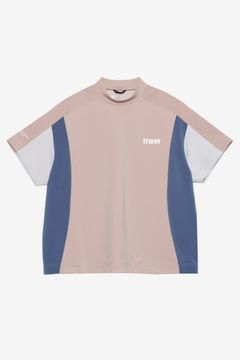 【26SS】【レディース】 RELAX HALF MOCKNECK TEE / モックネックTシャツ (ピンクベージュ)