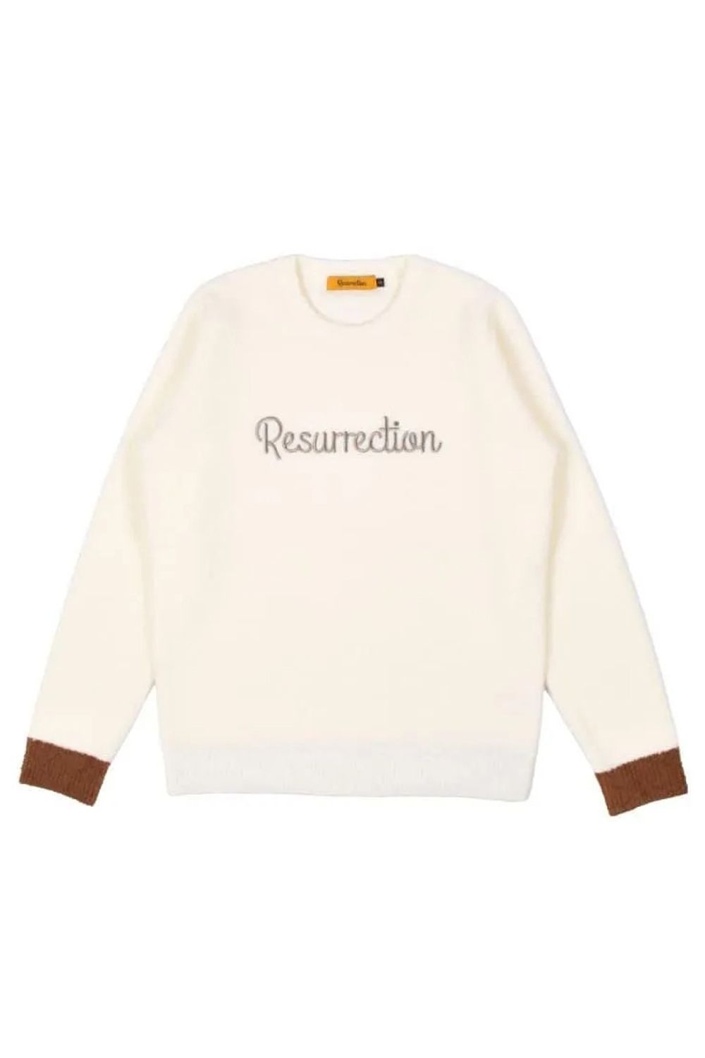 【26AW】【レディース】 ACCENT BOUCLE KNIT / アクセントリブ ブークレニット (オフホワイト)*