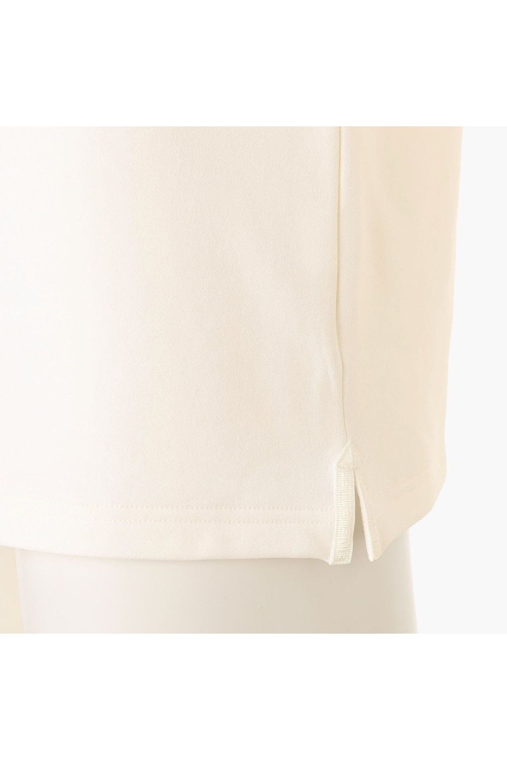 【26AW】 MEN’S WARM LS HIGHNECK / 秋冬仕様 起毛素材 ベーシック 長袖モックネックTシャツ (ホワイト)