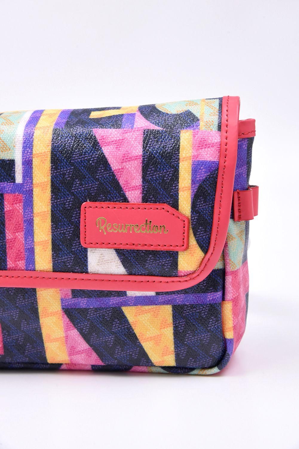 Aix （アイクス）  / ブランド オリジナルテキスタイル ウエストポーチ (トワイライトジャンクション)