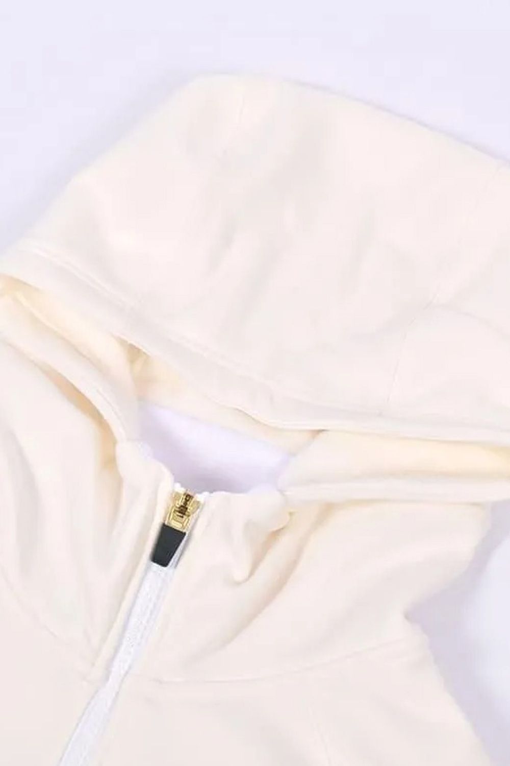 【25AW】 【レディース】 BRUSHED LOGO ZIP-UP HOODIE / ブラッシュロゴ ジップアップ パーカー (ホワイト)*