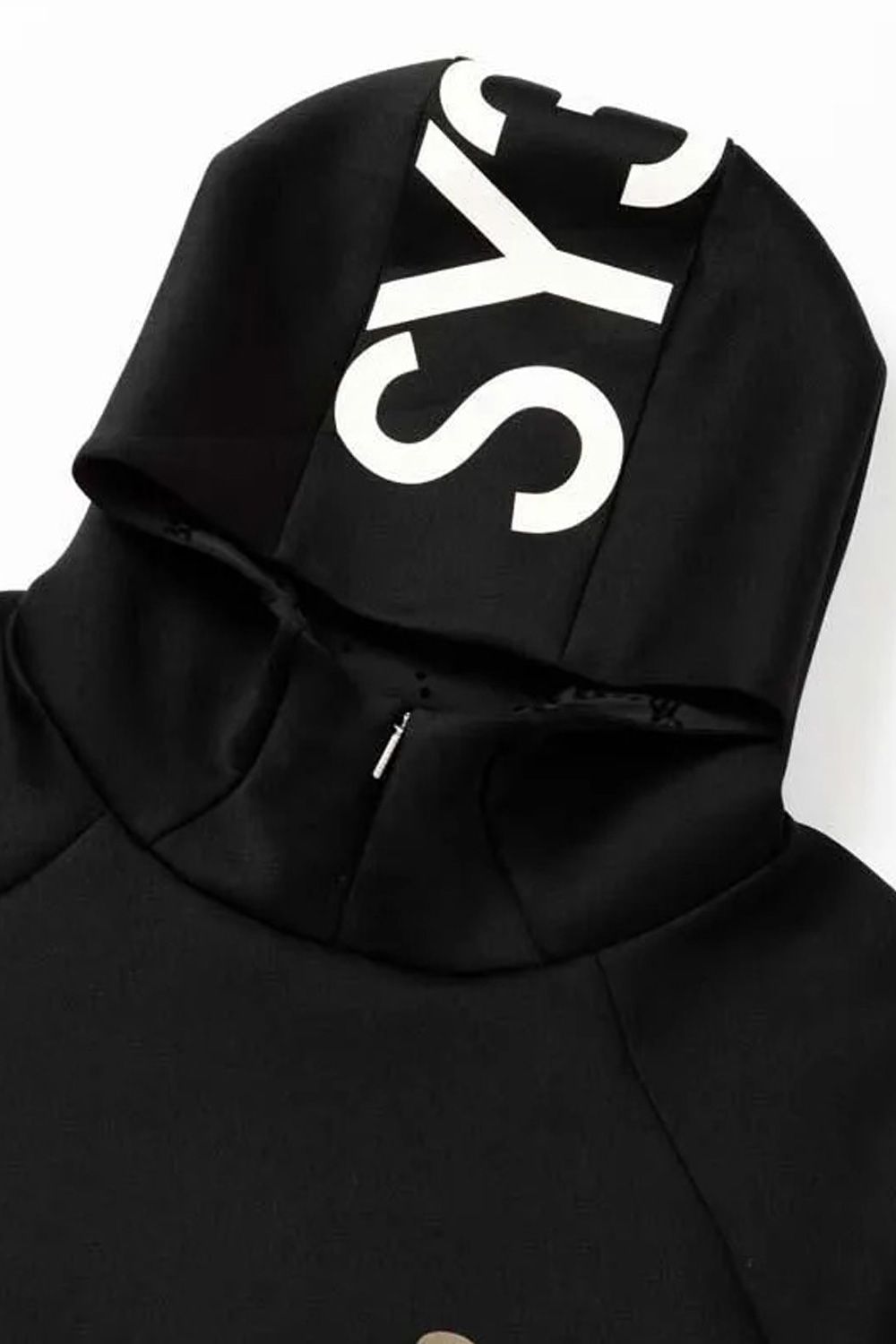 【25AW】 CARDBOARD EMBLEM PT HOODIE / ストレッチダンボール フーディー (ブラック)