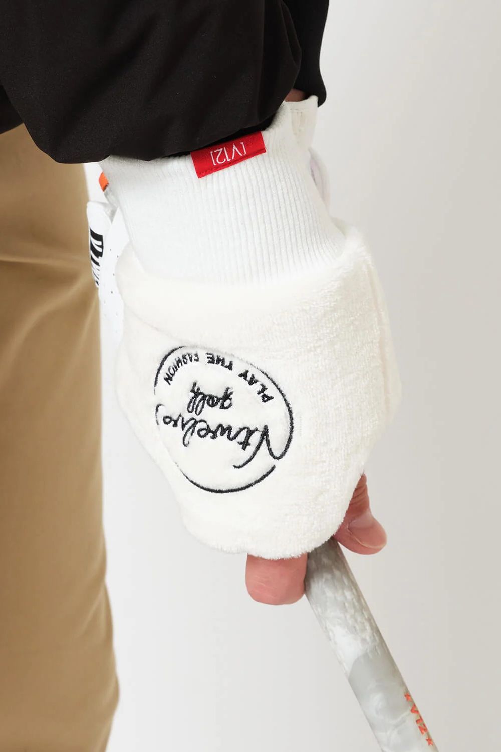 【26AW】【プレゼント好適品】 ML HAND WARMER / フリース裏地 右手用ハンドウォーマー (ホワイト)
