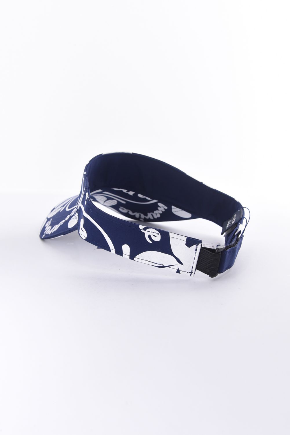 FLORAL VISOR / フローラル バイザー (ネイビー)