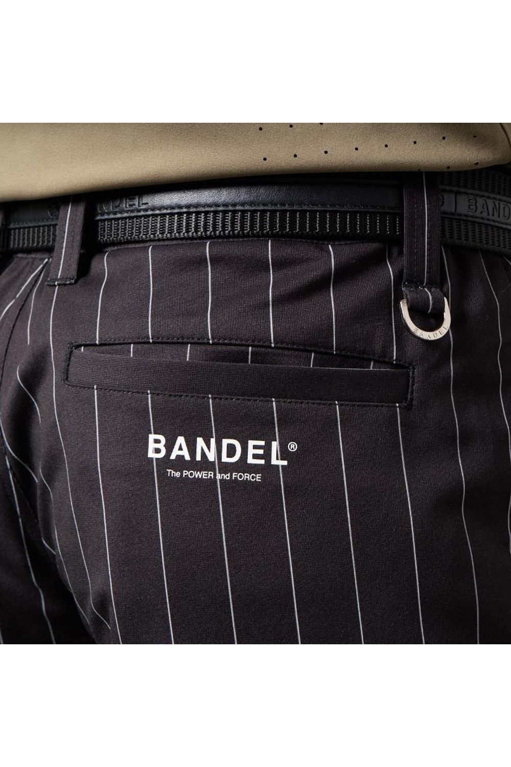 【26SS】 STRIPE TUCK HALF PANTS / ピンストライプ タックショートパンツ (ブラック)