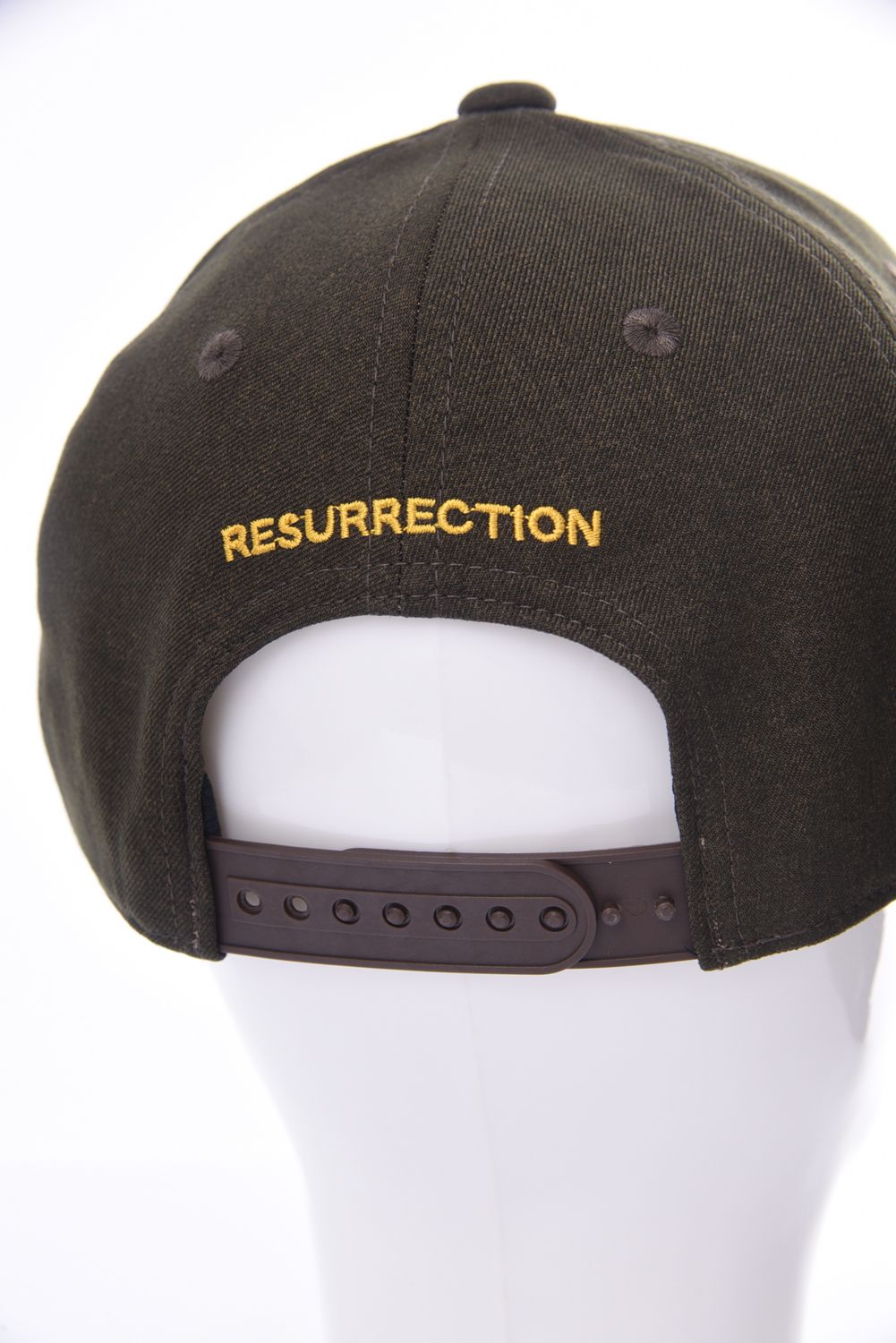 Resurrection - GM BRIM CAP / ブランドオリジナルテキスタイル