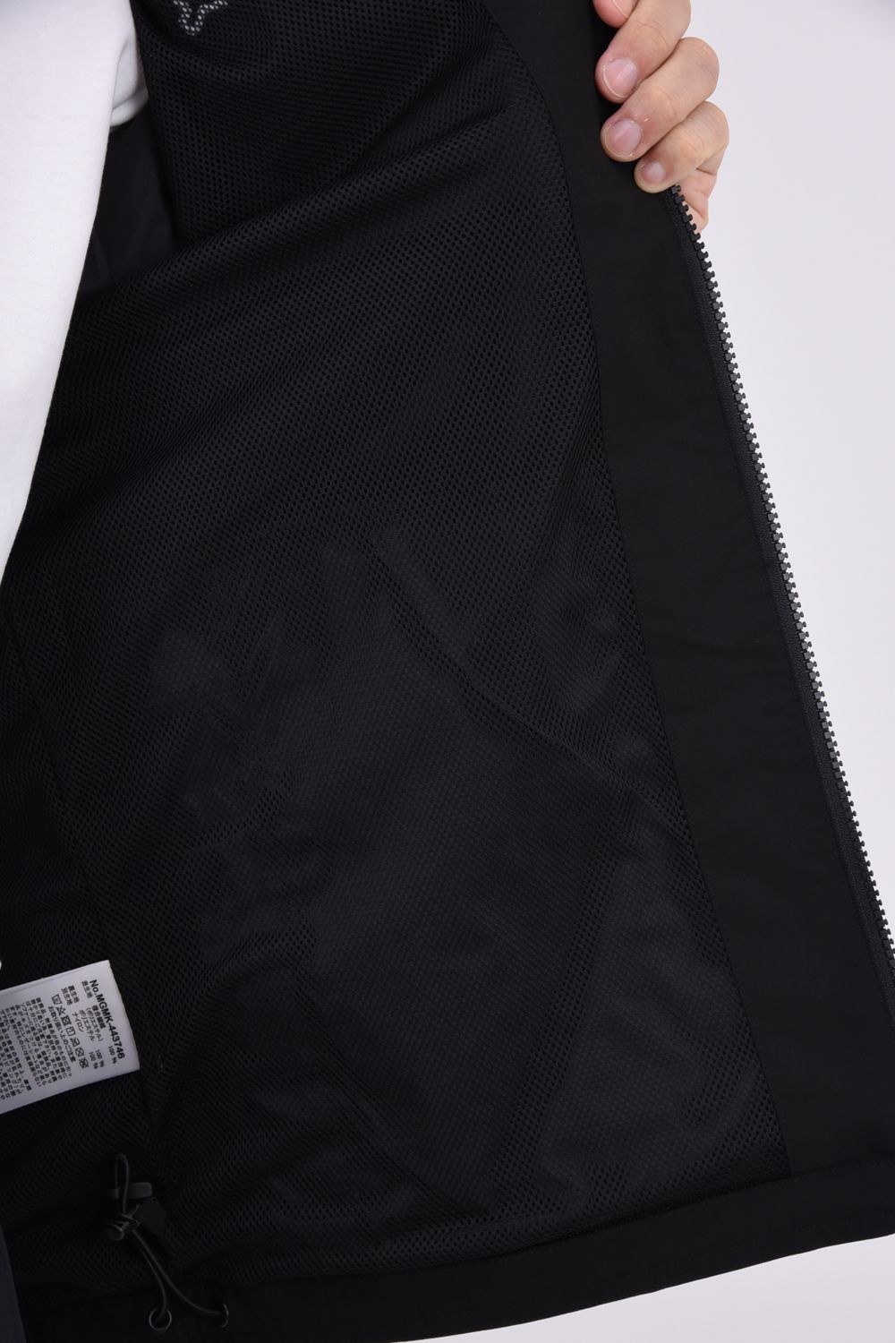 【26AW】 ZIP UP BLOUSON / 撥水ストレッチナイロン ジップアップ ライトブルゾン (ブラック)