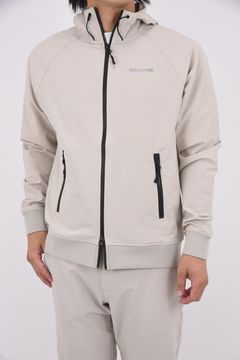 【25AW】 MEN'S STORMFLEECE BACK DOTS PARKA / ストームフリース ジップアップリブパーカー (サンド)