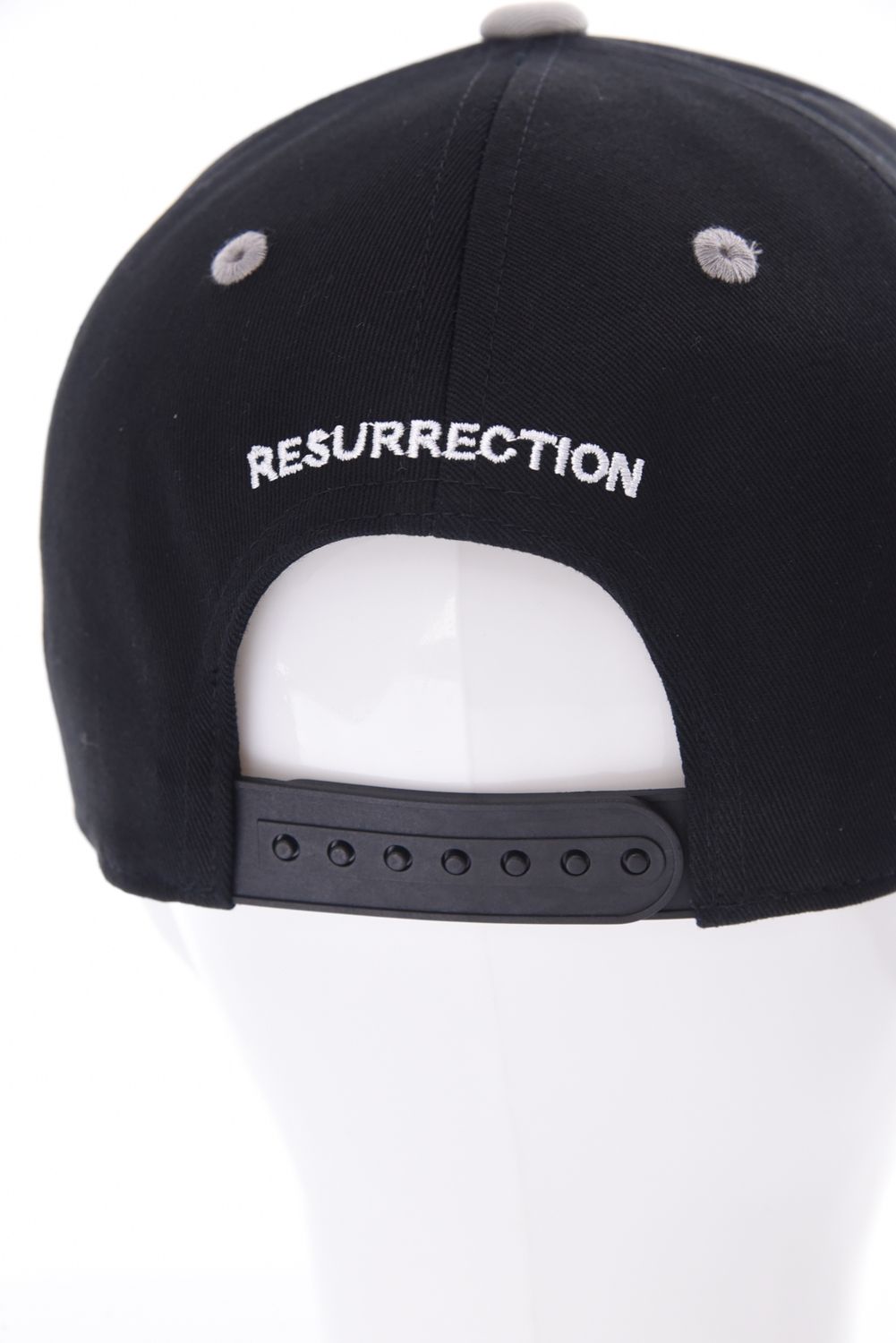 【26SS】  BICOLOR CAP FLAT / バイカラー キャップ フラット (ブラック/グレー)