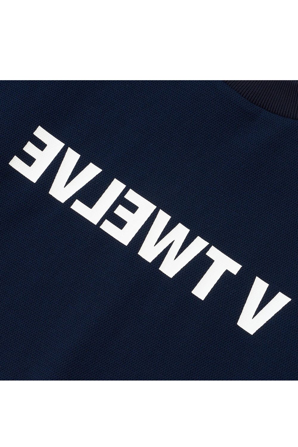 【26AW】 【レディース】 REVERSE CREW / バイカラー 反転ロゴ スウェット (ネイビー)
