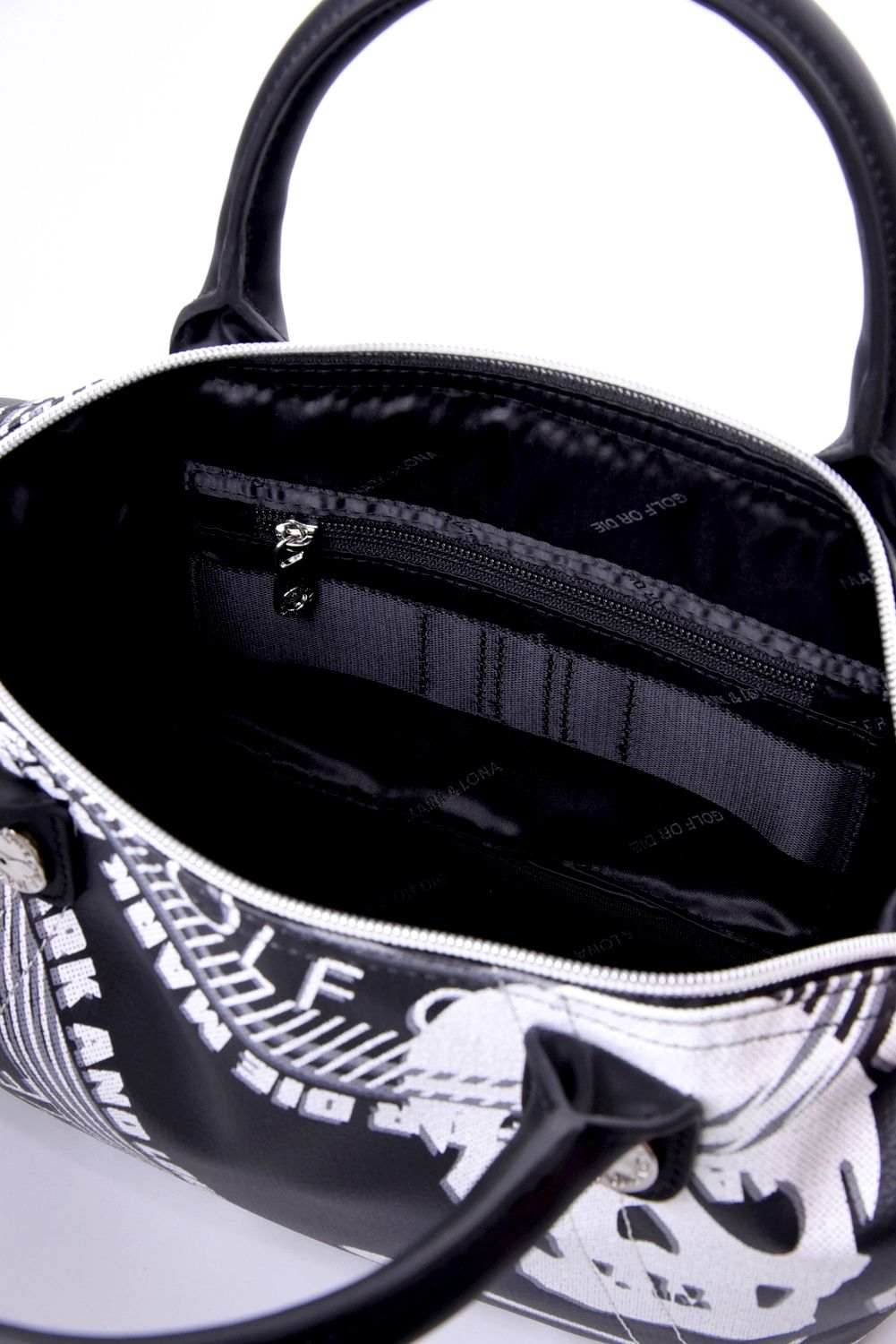 【2026AW 木村拓哉さん着用】 ATLAS CONVERTIBLE CART BAG / アイアンスカル シンセティックレザー 2WAYカートバッグ (ブラック)
