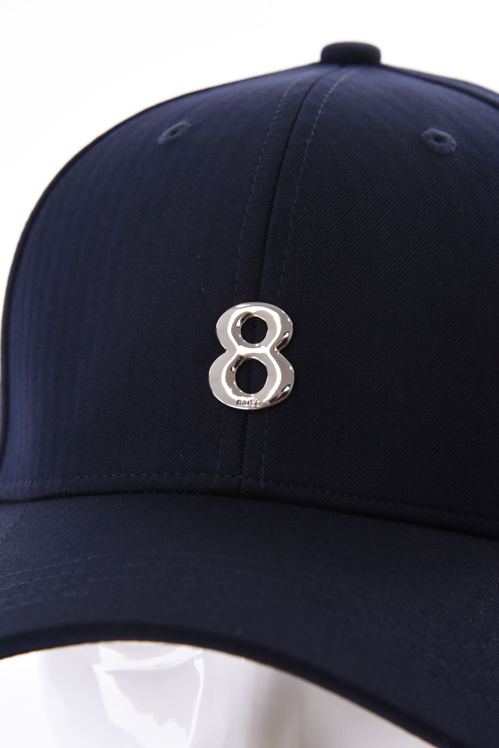 【26AW】 METAL LOGO TWILL CAP / 8メタルロゴ ツイルキャップ (ネイビー)