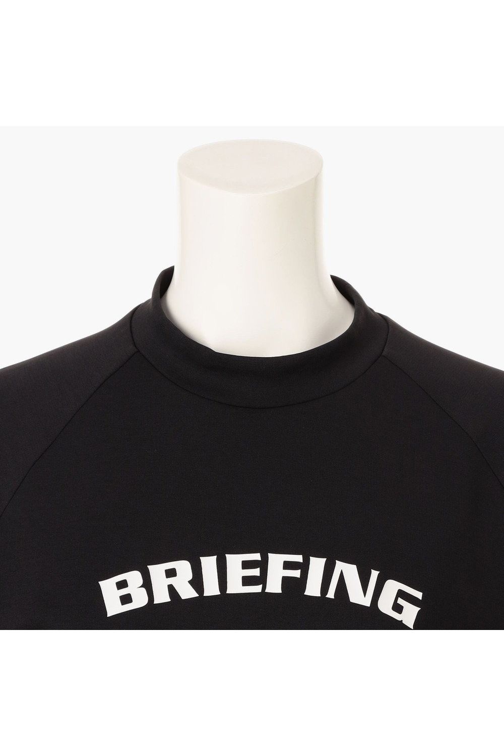 【26SS】【レディース】 WOMEN’S COLLEGE LOGO HIGHNECK / カレッジロゴ リラックスフィット モックネックTシャツ (ブラック)