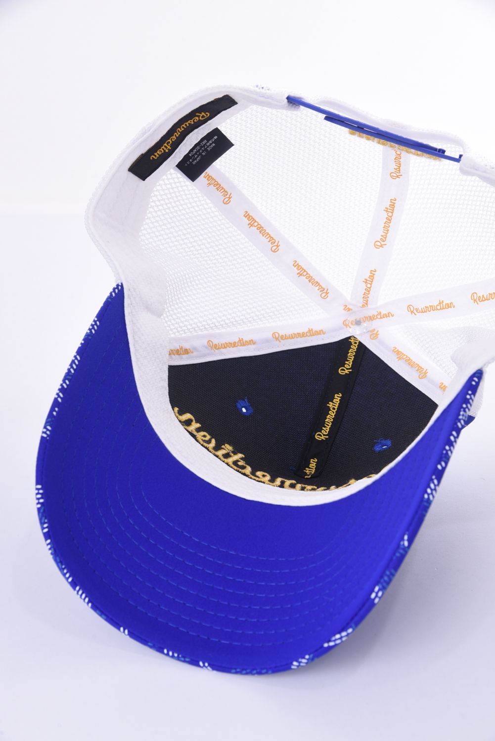 GM BRIM MESH CAP / GMロゴ ブリムメッシュ キャップ (ブルー)