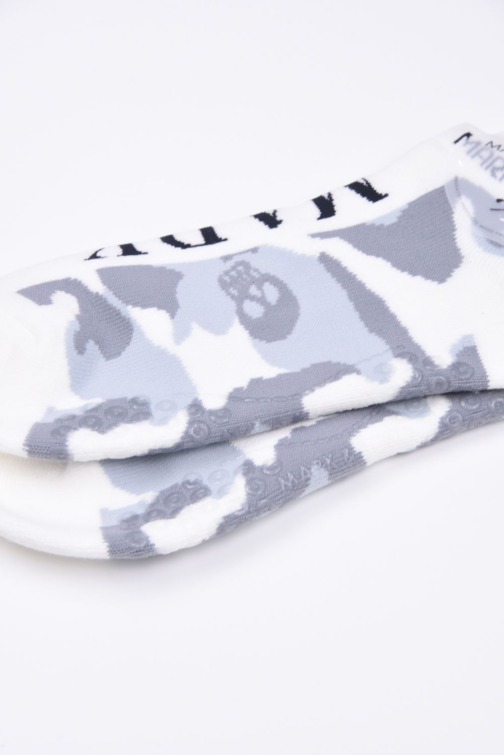 【26SS】 GAUGE CAMO ESSENTIAL LOW SOCKS / オリジナルカモジャカード ブランドロゴ スニーカー丈 ローソックス (ホワイト)