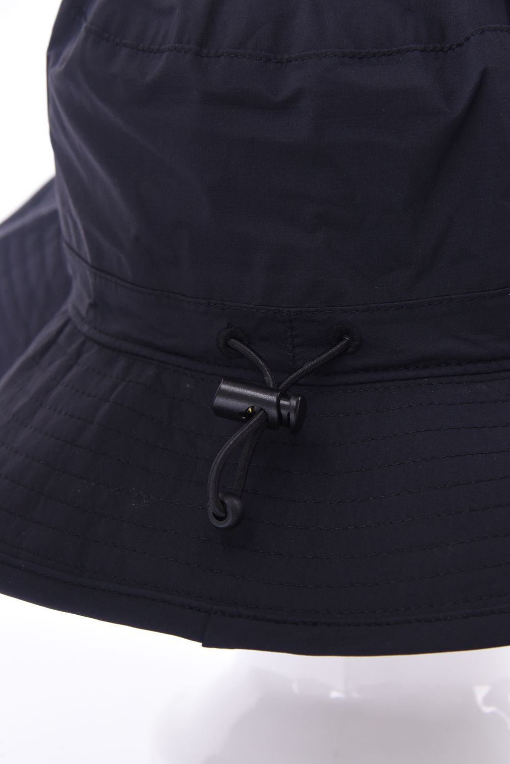 【26SS】 MEN’S WATERPROOF WIDE HAT / ストレッチリップストップ 撥水ワイドハット (ブラック)
