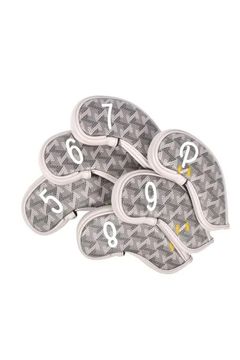 【26SS】 6P IRON COVER SET / オリジナルテキスタイル アイアンカバー(6個セット) (シルバーグレー)