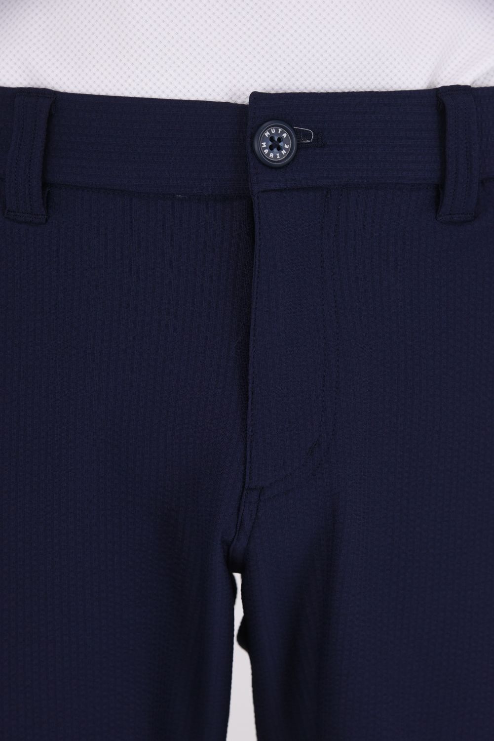 【26SS】 HIGH TENSION SUCKER SHORT PANTS / シアサッカー ウェーブロゴ ショートパンツ (ネイビー)