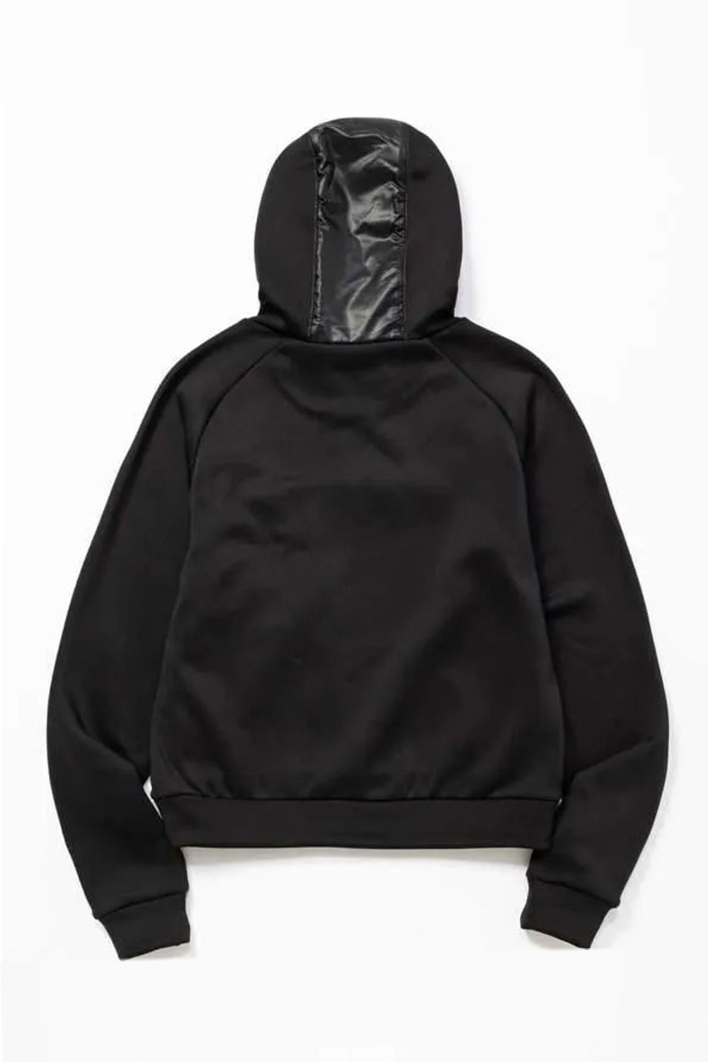 【26AW】【レディース】 KARUISHI HOODIE MOCK SHIRTS / 高機能フリース モックネック スウェットパーカー (ブラック)*