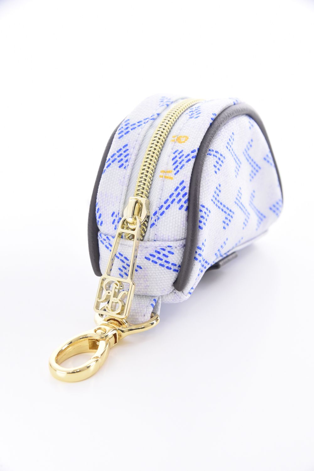 【26SS】【プレゼント好適品】 CETTIA (セッティア) / ブランドオリジナルテキスタイル ボールポーチ (アクア)