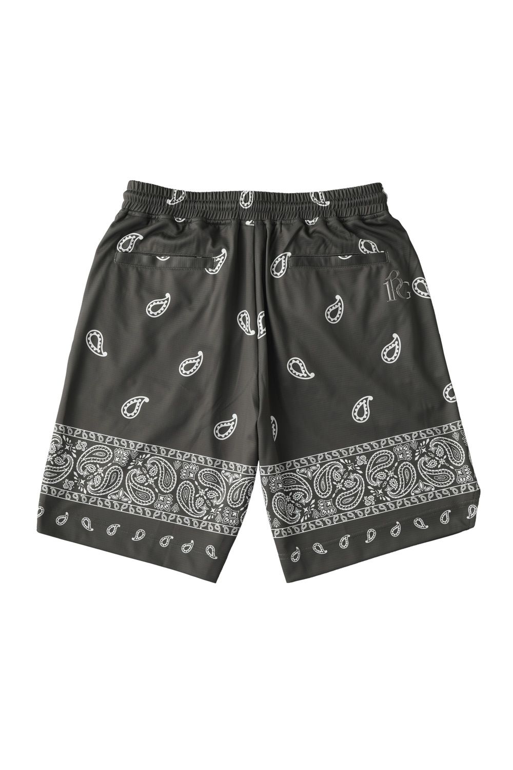 【25SS】 113 GOLF BANDANA SHORTS / バンダナ柄 ショートパンツ (カーキ)
