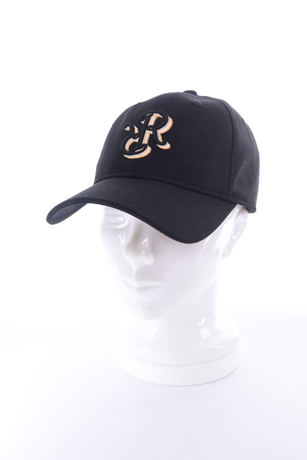 【26SS】 FIVE CONSECUTIVE CAP / リネンライク RRロゴ刺繍 キャップ (ブラック)