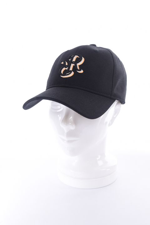 【26SS】 FIVE CONSECUTIVE CAP / リネンライク RRロゴ刺繍 キャップ (ブラック)